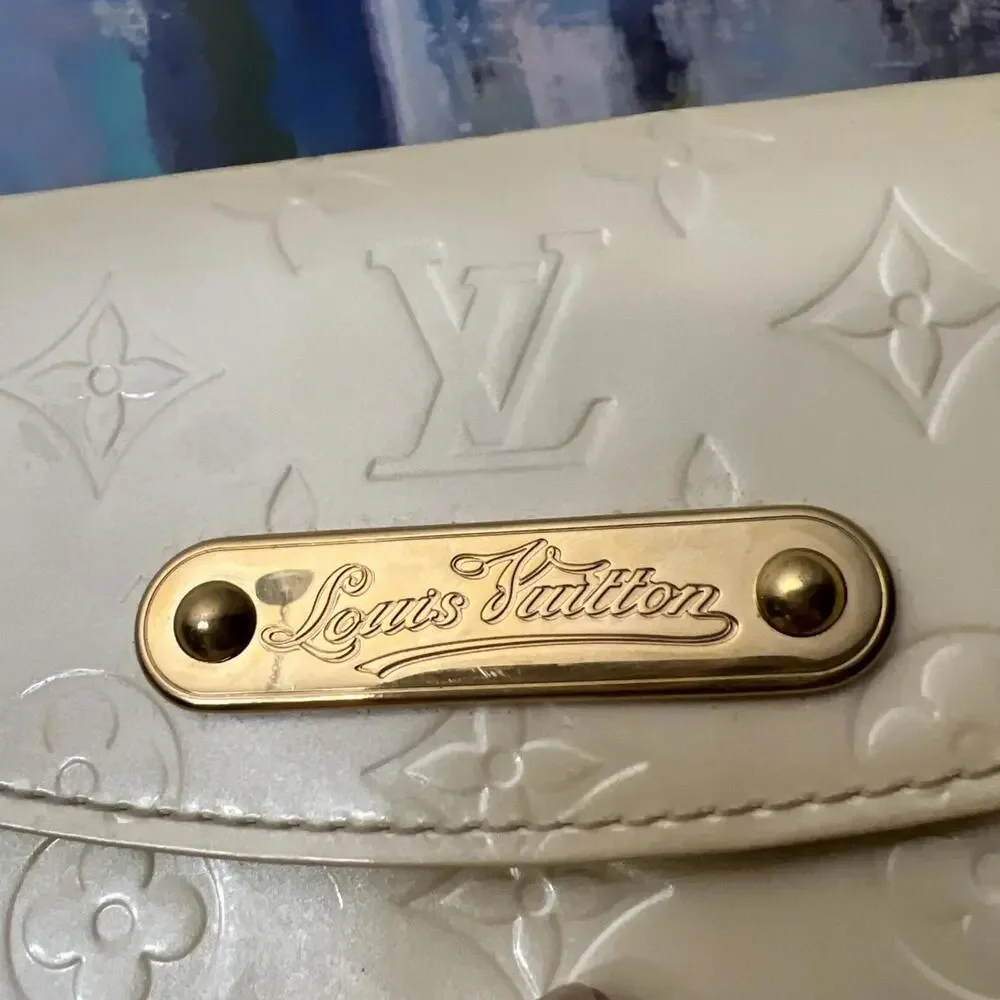 Authentic Louis Vuitton Monogram Vernis Sunset Boulevard Rose Nice Condition. - Picture 6 of 16